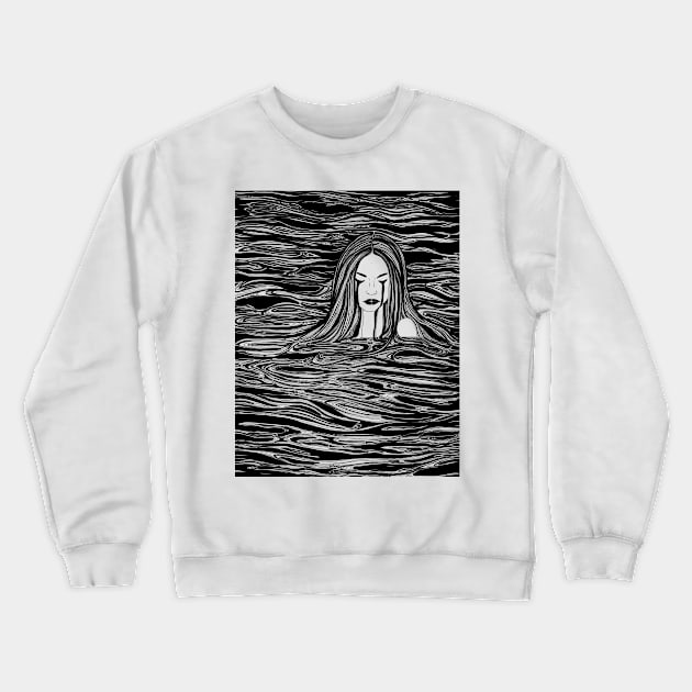 Sea Nymph Crewneck Sweatshirt by ECMazur